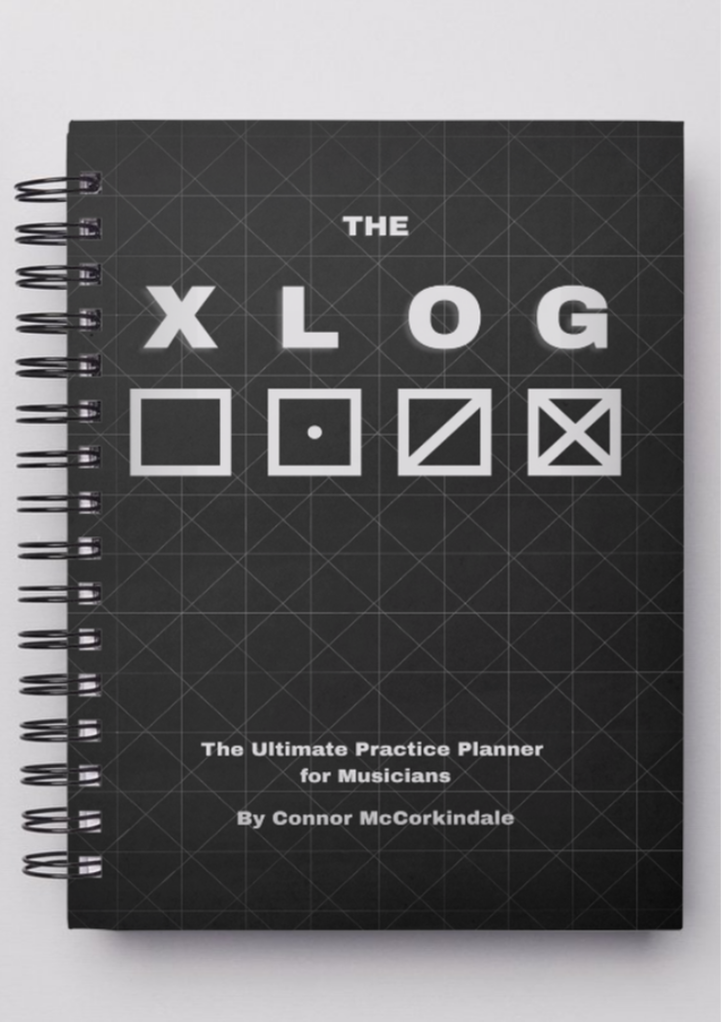 The XLOG - A5 Coil Bound Practice Planner For Musicians